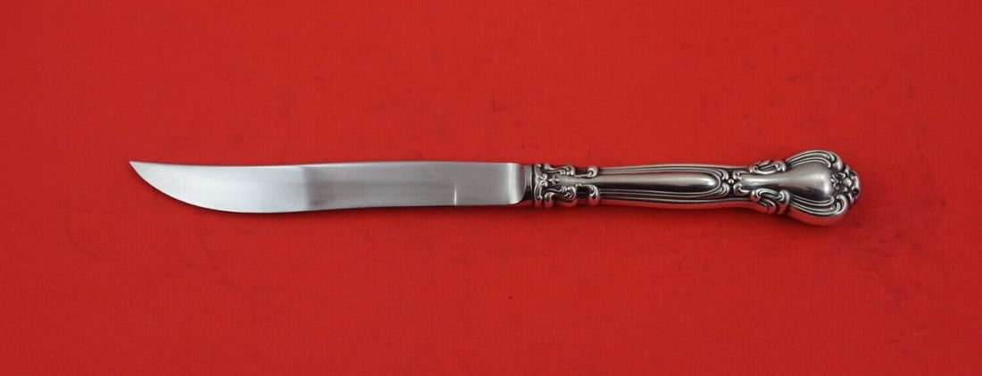 Gorham Chantilly Sterling Silver Steak Knife 8 3/4 Inch Beveled Blade (1 of 2)