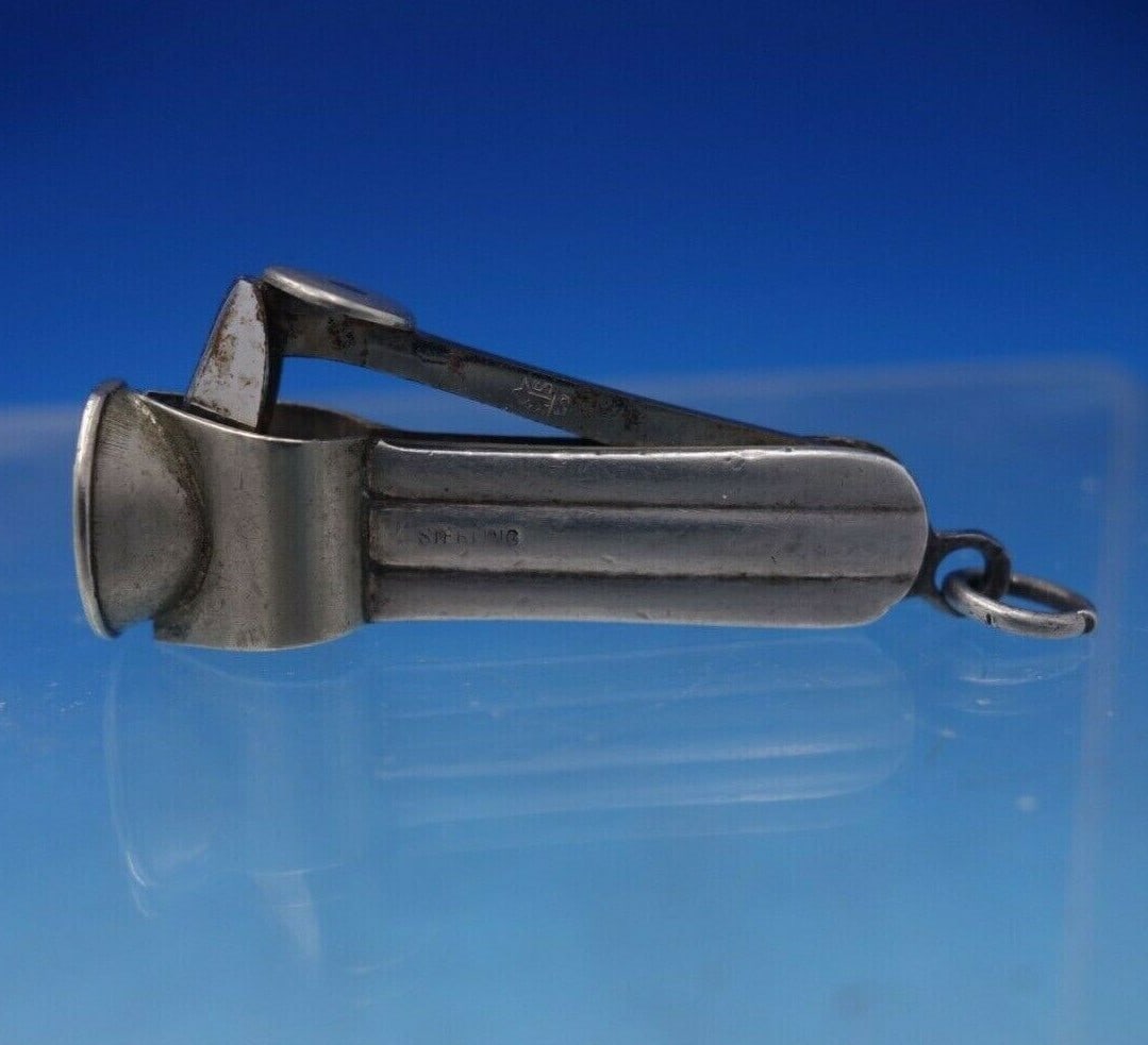 Vintage 2 Inch Sterling Silver Cigar Cutter (1 of 10)
