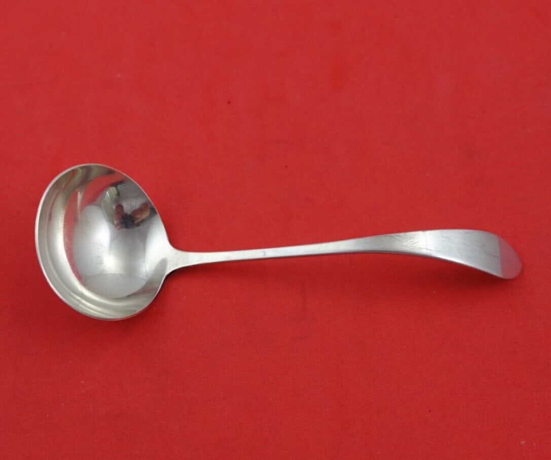 Frank Whiting Adams Sterling Silver Sauce Ladle 5 1/8 Inch (1 of 3)