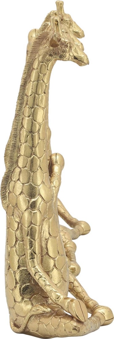 Sagebrook Contemporary Gold Polyresin Sculpture 12H 7W 4D (1 of 7)