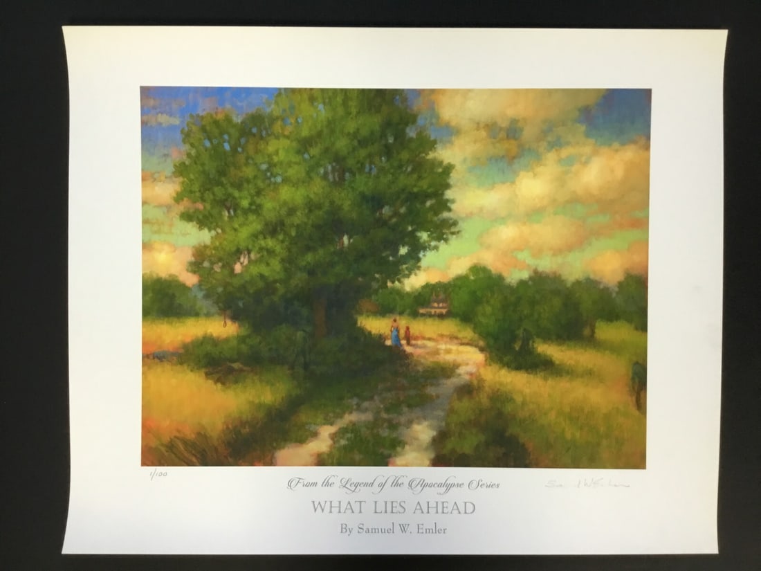 Samuel W Emler What Lies Ahead Limited Edition Signed Giclee Print 1/100 (1 of 5)