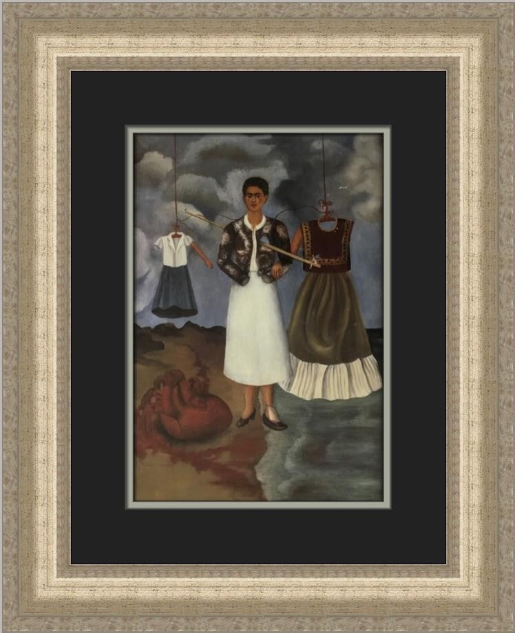 Frida Kahlo Memory Custom Framed Print 21x17 Modernism Surrealism (1 of 2)