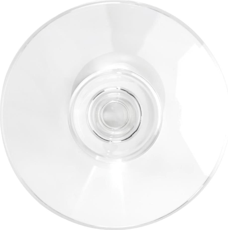 John-Richard Transparent Crystal Martini Side Table Baluster Shape (1 of 1)