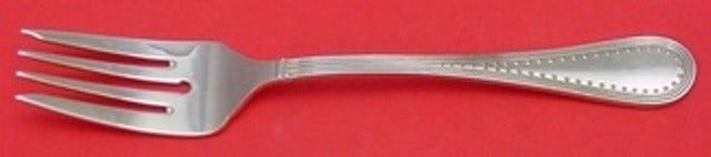 Vera Wang Grosgrain Sterling Silver Salad Fork 6.75 Vintage Flatware (1 of 2)