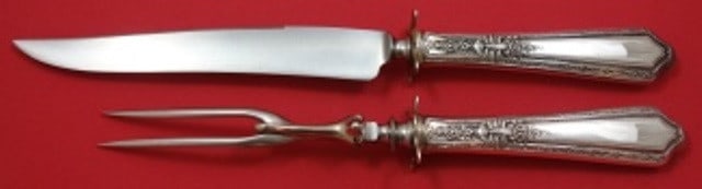D'Orleans by Towle Sterling Silver 2pc Roast Carving Set (1 of 1)