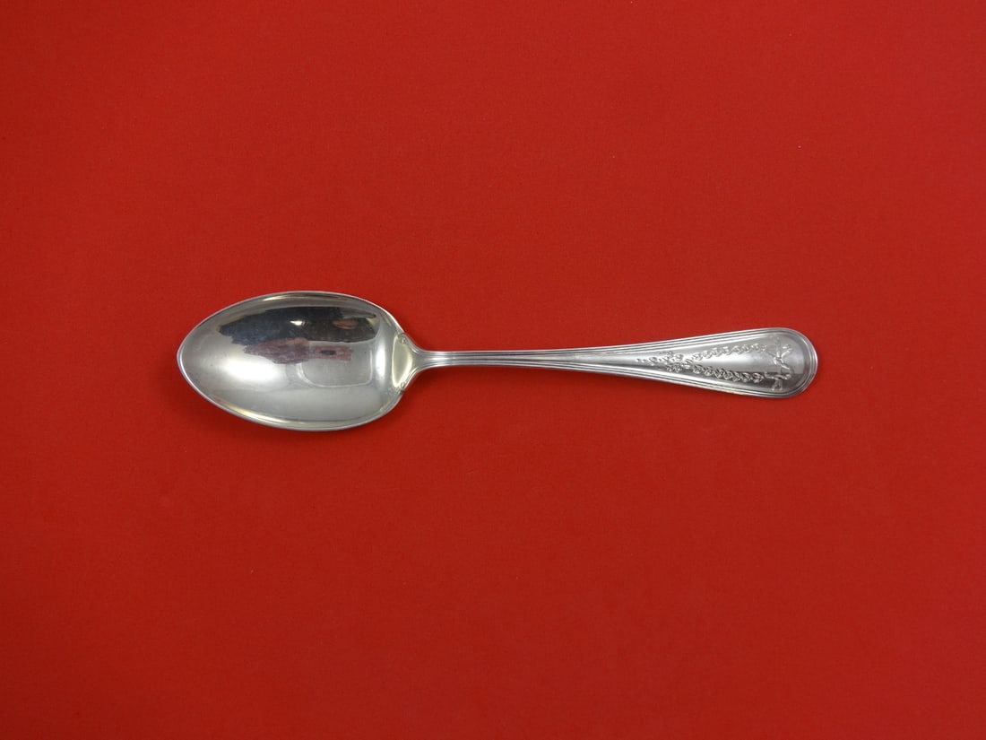 Watson Commonwealth Engraved Sterling Silver Soup Spoon 7" (1 of 1)