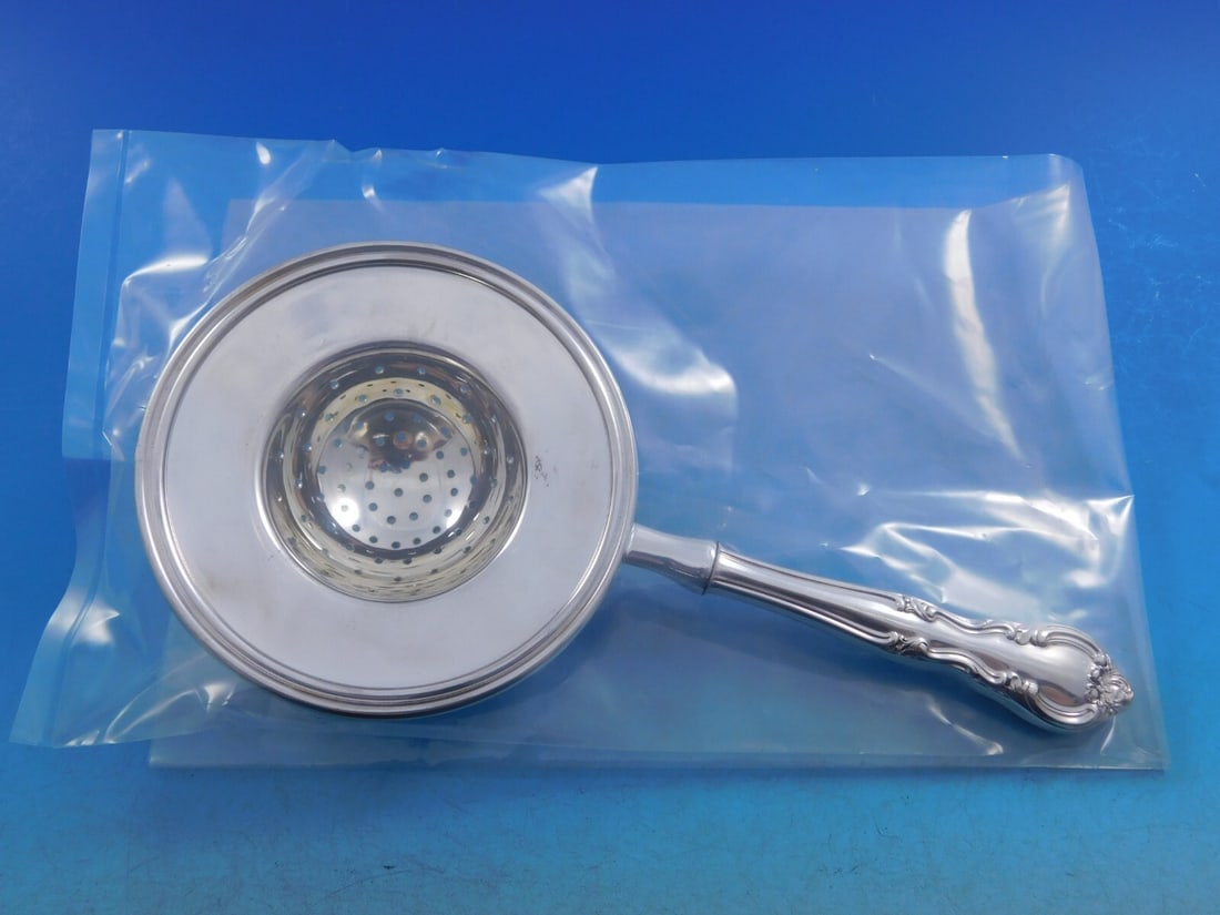 Easterling American Classic Sterling Silver Custom Tea Strainer (1 of 7)