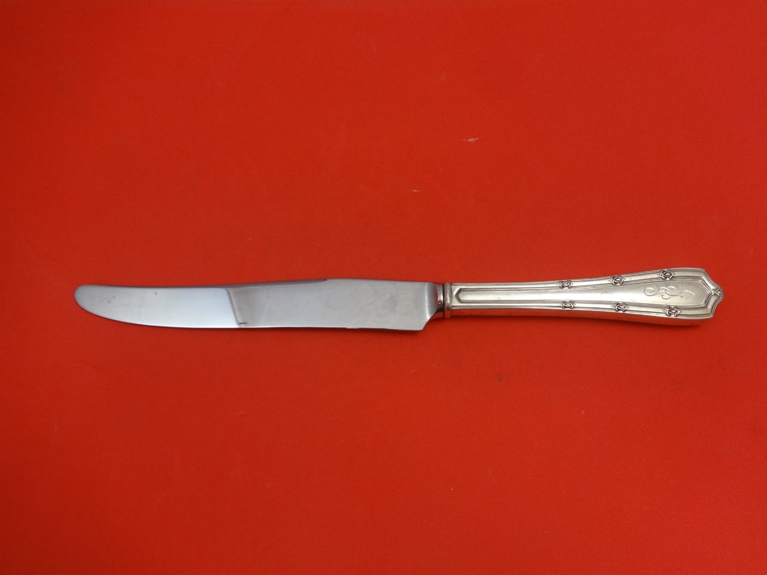 Francis I by Alvin Sterling Silver Dinner Knife Monogrammed 9 5/8 Inches (1 of 1)