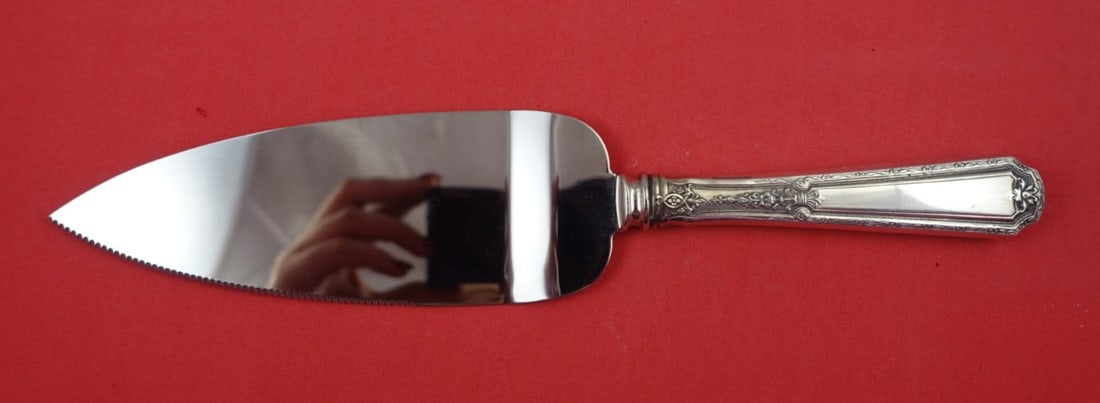 Towle Louis XIV Sterling Silver Pie Server 10 Inch Serrated Blade (1 of 2)