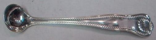 Frank Smith Newport Shell Sterling Silver Mustard Ladle Custom Made 4.5" (1 of 1)