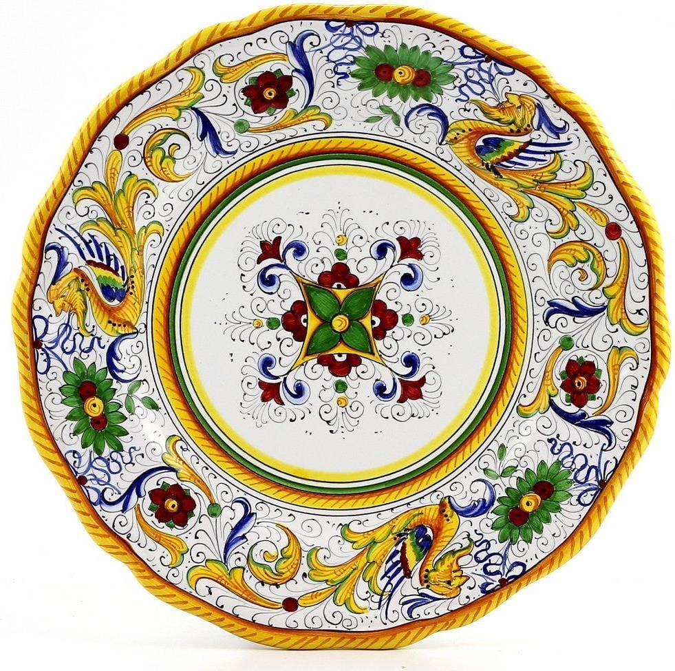 Raffaellesco Deluxe Italian Dinner Plate 11 Inch (1 of 2)