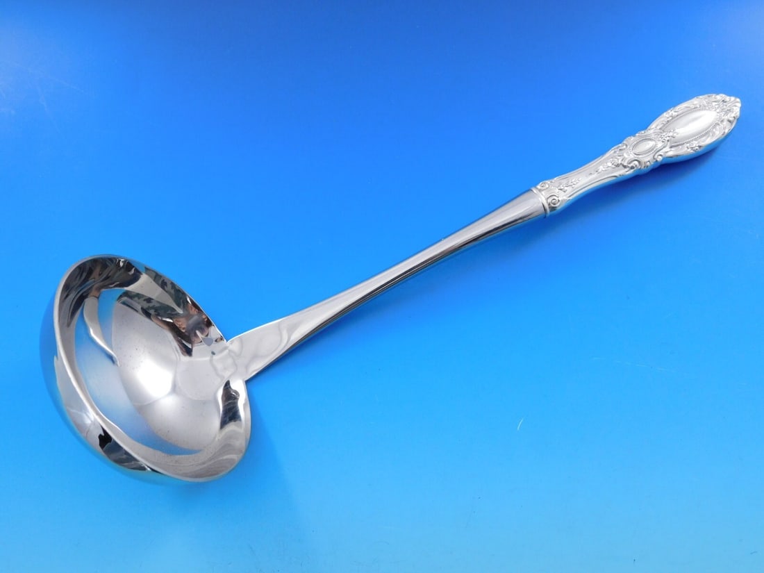 Towle Sterling Silver King Richard Custom Soup Ladle 11" (1 of 5)
