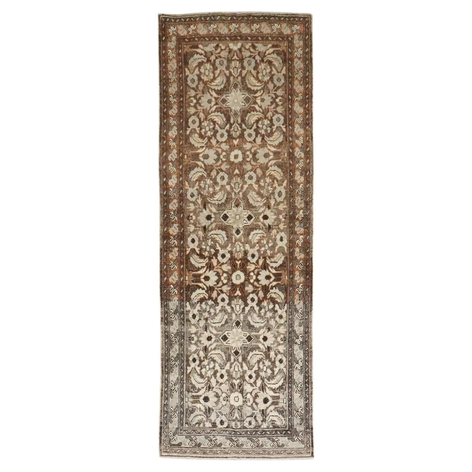 Persian Mahal Wide Runner Rug in Sultanabad Style Circa 1930 (1 of 8)