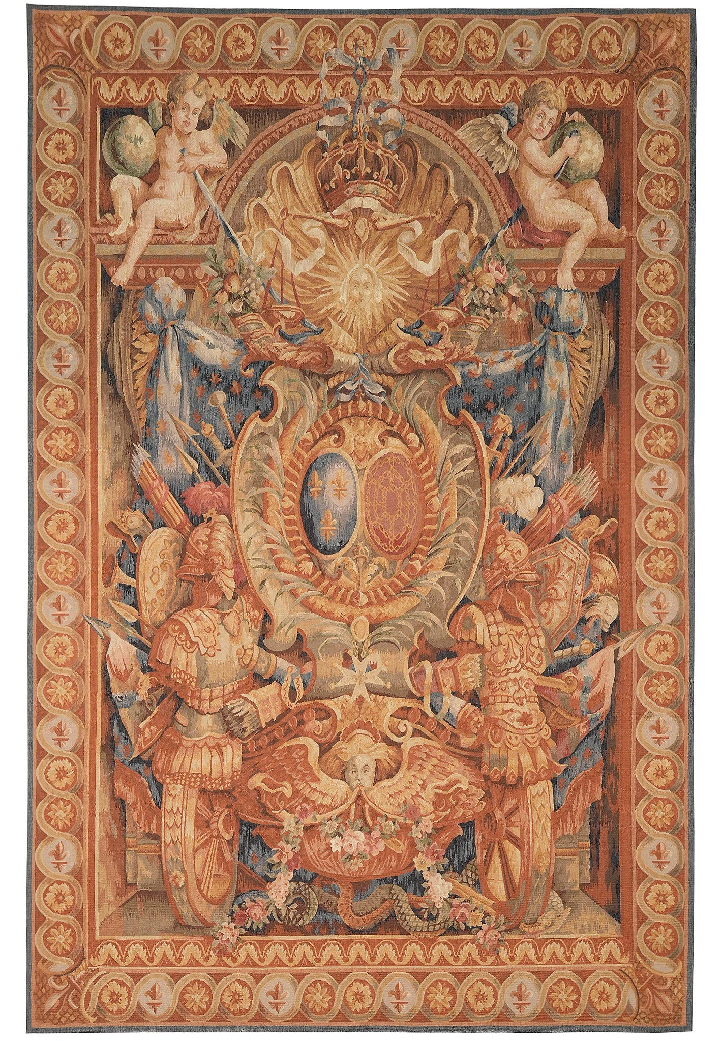 6 x 9 Roman Pictorial Handmade Tapestry Rug Wall Hanging Decor (1 of 13)