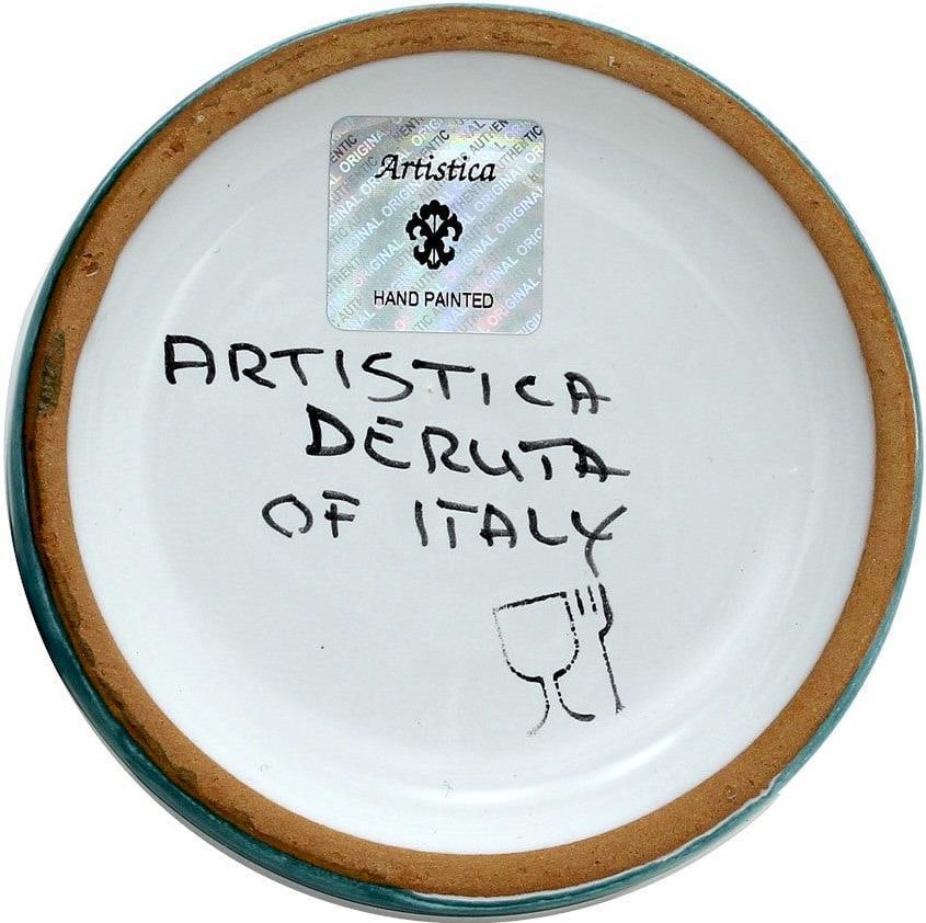 Ricco Deruta Deluxe Handcrafted Multi-Color Canister (1 of 5)