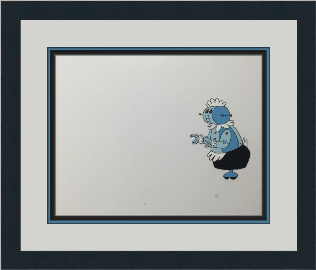 Rosie Animation Cel from The Jetsons Hand Painted and Custom Framed (1 of 3)