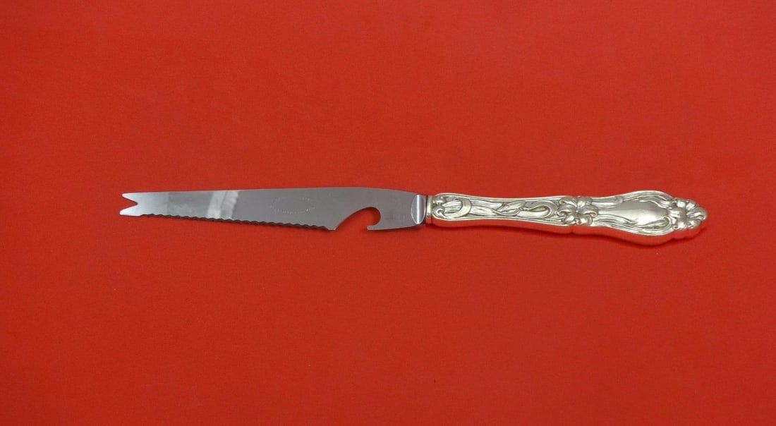 Frank Whiting Lily Sterling Silver Bar Knife Custom 9 1/8" (1 of 1)