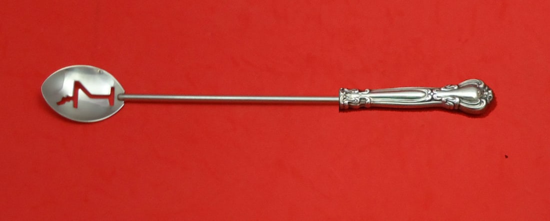 Gorham Chantilly Sterling Silver Custom Martini Spoon 10 Inch (1 of 2)