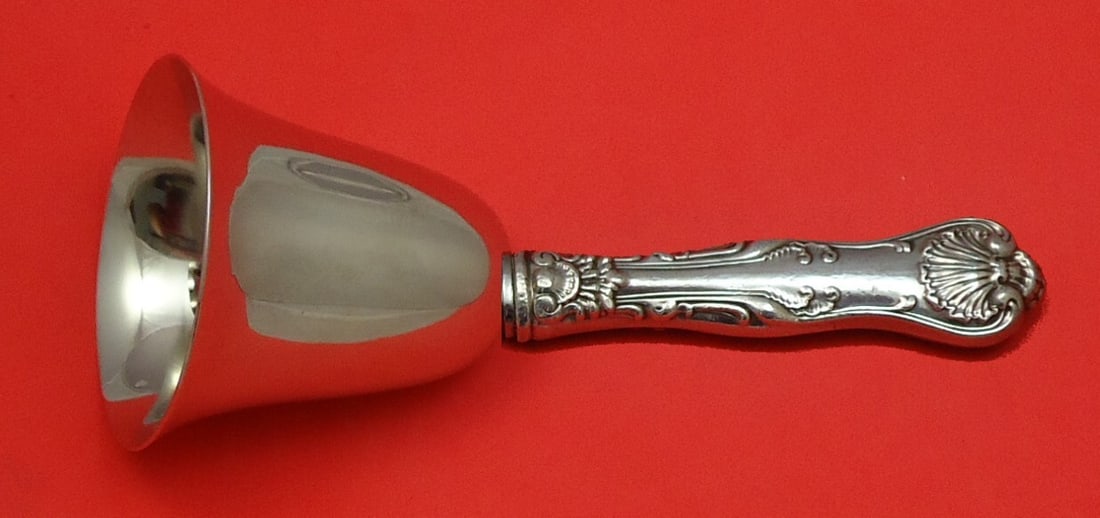 Whiting Imperial Queen Sterling Silver Dinner Bell 7 Inch Custom Made (1 of 4)