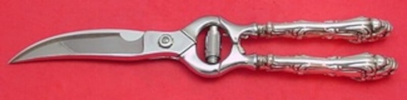Amston Sterling Silver Athene Crescendo Lobster Shears 11 3/4" (1 of 2)