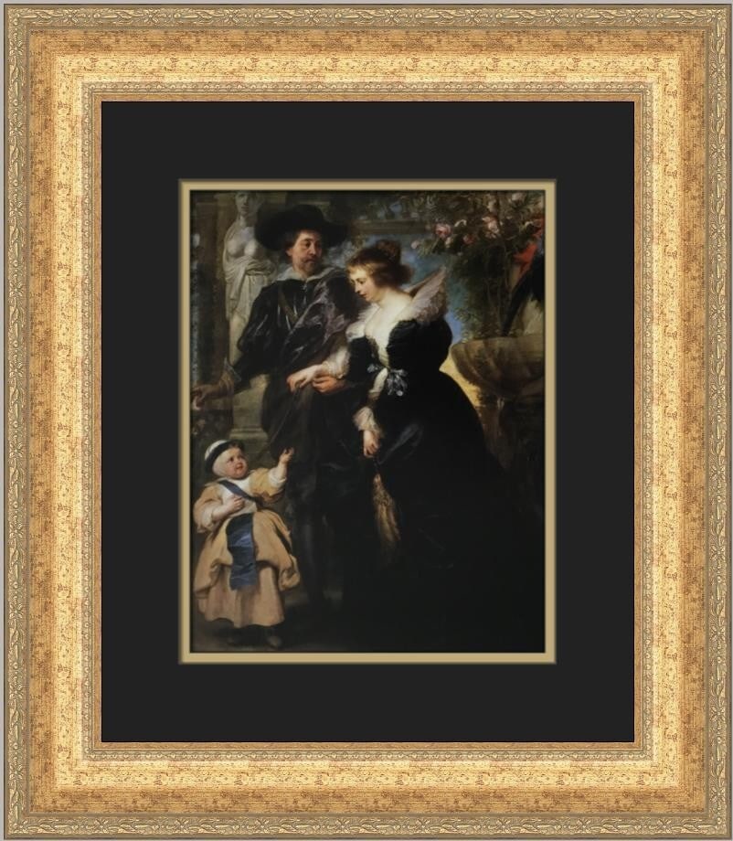 Peter Paul Rubens Helena and Their Son Custom Framed Art Print (1 of 2)