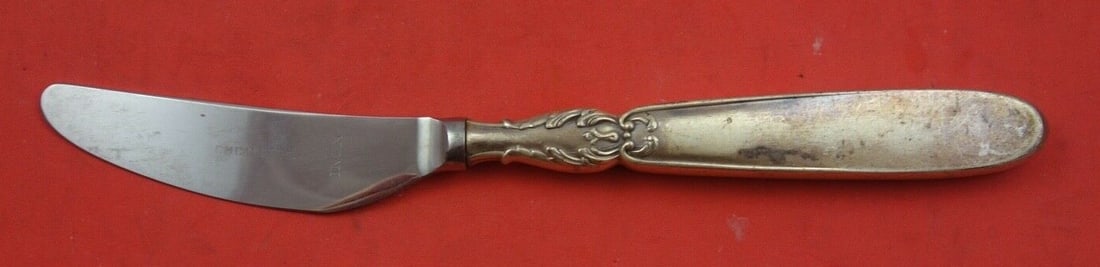 Camusso Sterling Silver Knife 8 1/4" Hollow Handle Unknown Pattern (1 of 2)