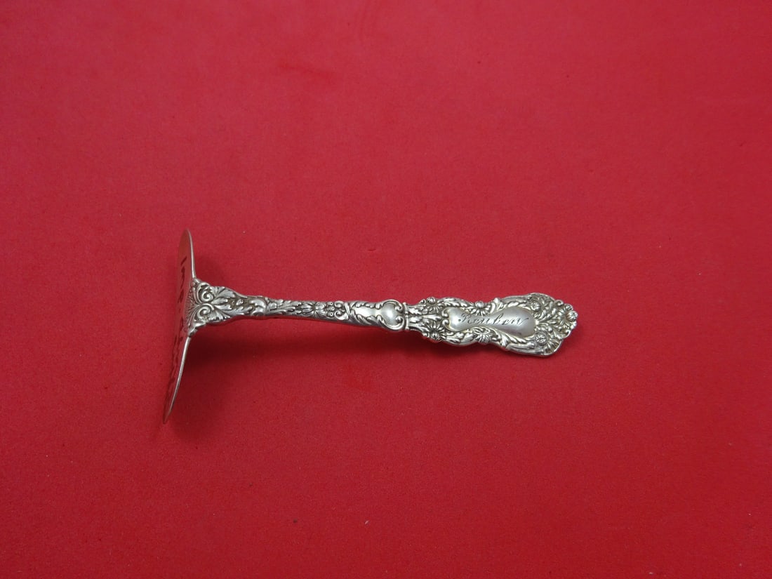 Gorham Imperial Chrysanthemum Sterling Silver Baby Food Pusher 3 5/8" (1 of 1)