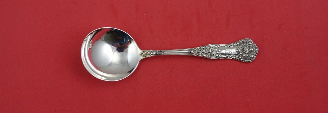 Birks Sterling Silver Bouillon Soup Spoon Queens New King 5 Inch (1 of 2)