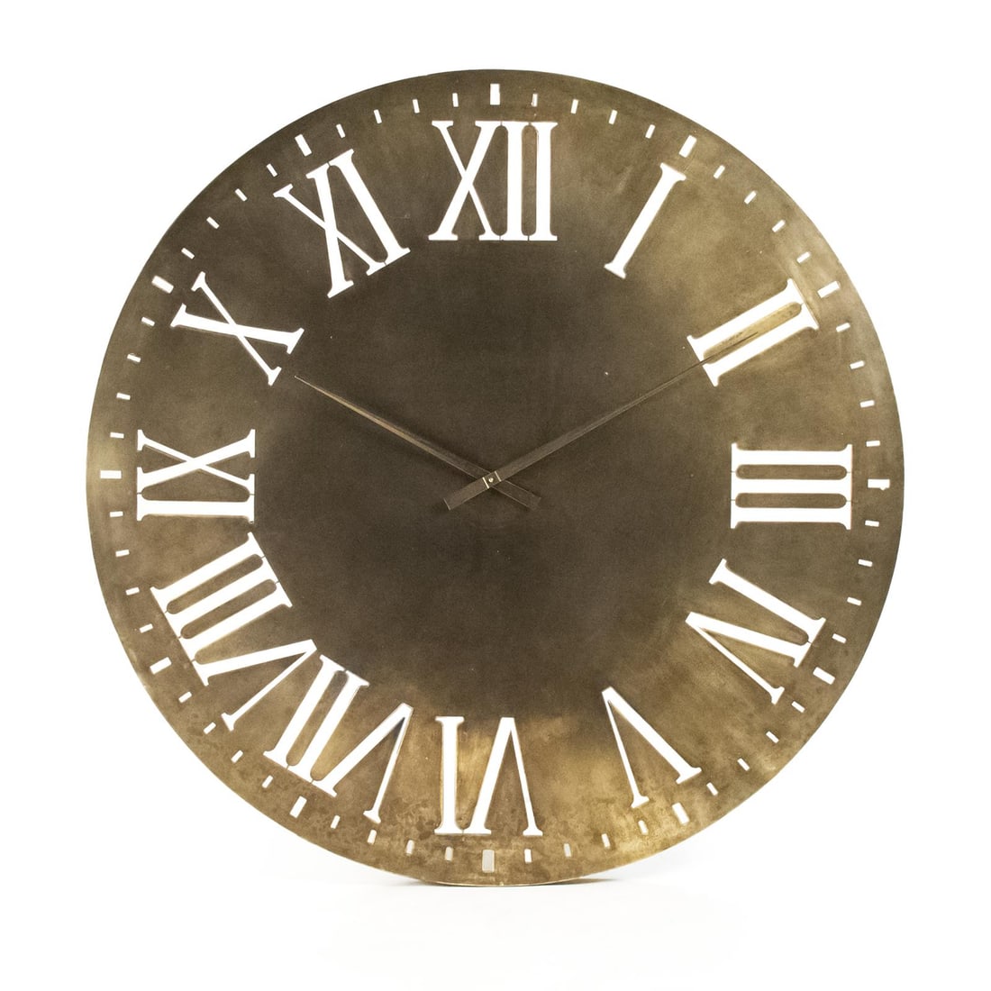 Zentique Laure Victorian Style Clock in Sienna Finish 48.25" (1 of 6)