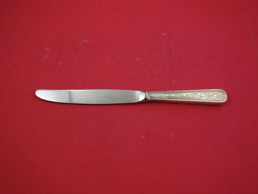 Kirk Golden Calvert Engraved Sterling Silver Knife 9 Inch Unused (1 of 2)