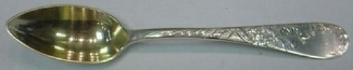 Towle Number 38 Gold-Washed Sterling Silver Grapefruit Spoon (1 of 2)