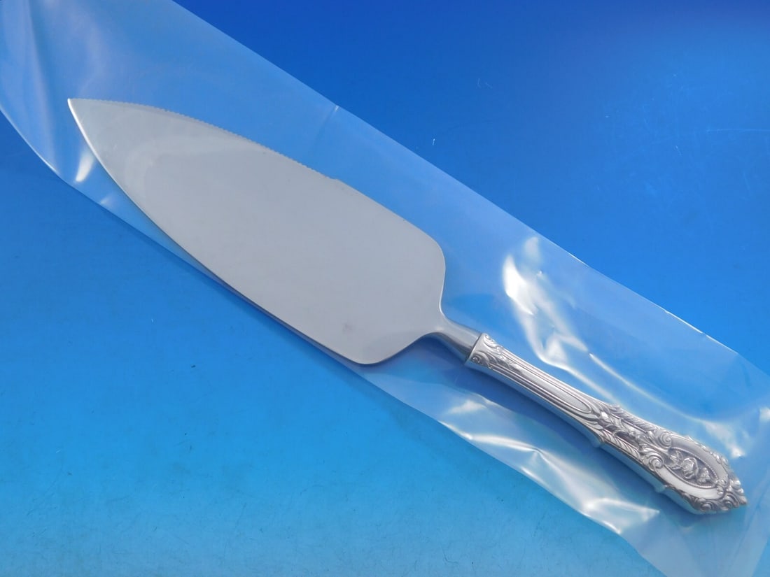 Wallace Rose Point Sterling Silver Cake Server 10 3/8 Inch Custom Made (1 of 5)