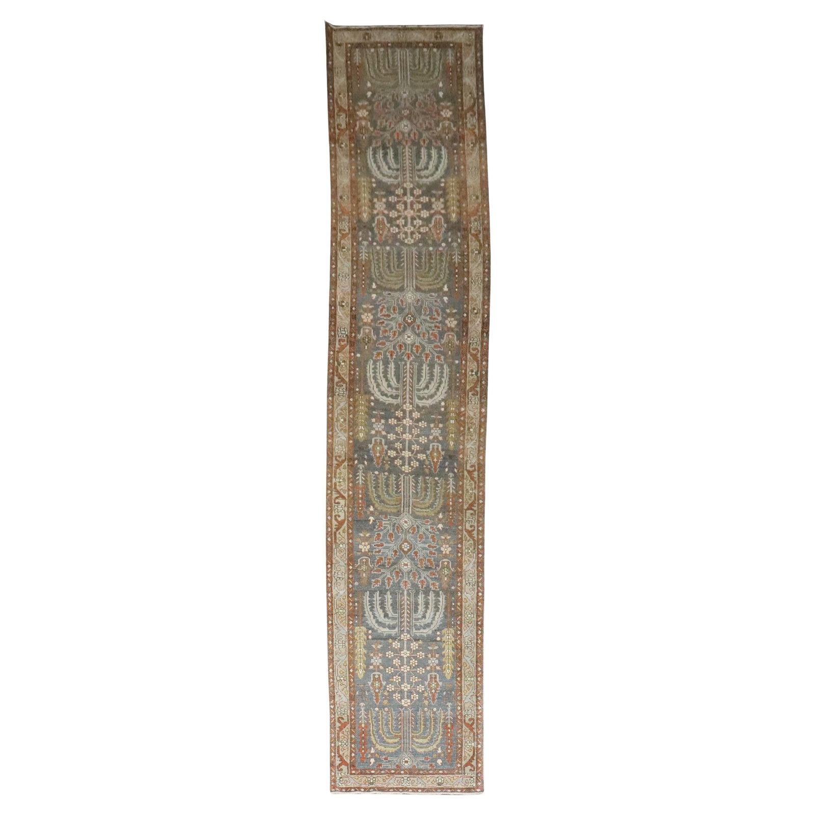 Zabihi Collection Persian Tabriz Hand-Woven Runner 2'10 x 14'3 (1 of 10)