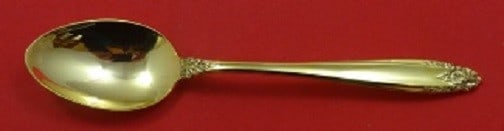 International Silver Prelude Vermeil Teaspoon 6 inch Gold Finish (1 of 1)