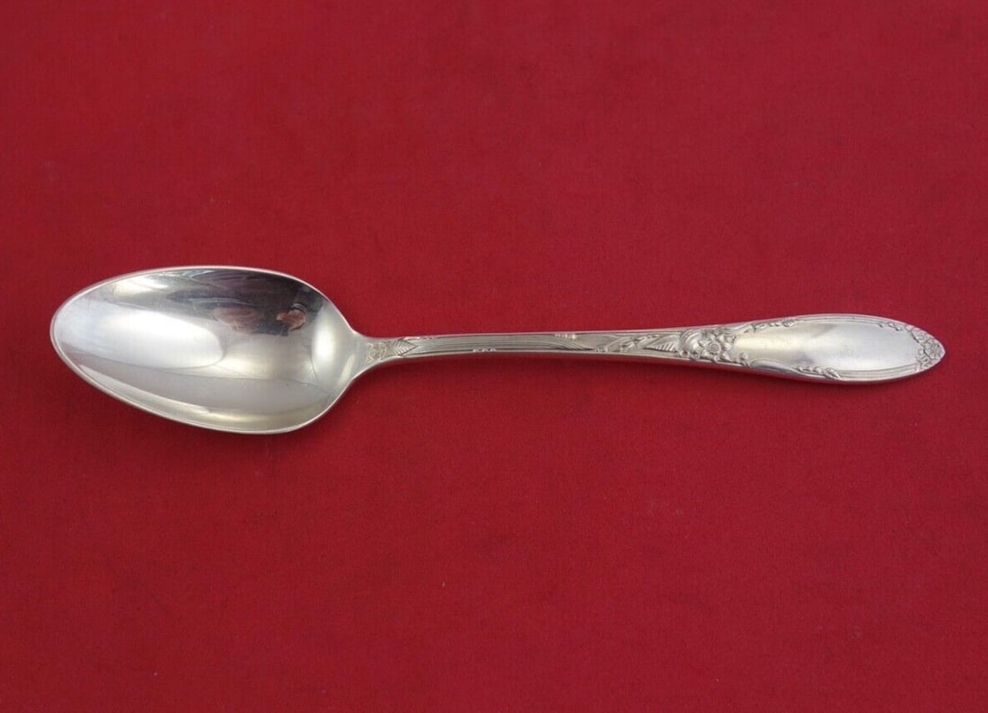 Oneida Virginian Sterling Silver Teaspoon 6 Inch Flatware (1 of 2)