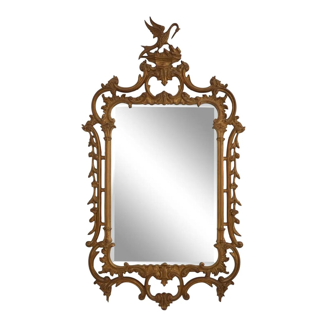 Carvers Guild Rococo Gilt Frame Phoenix Mirror 29.5x52 Gold (1 of 10)