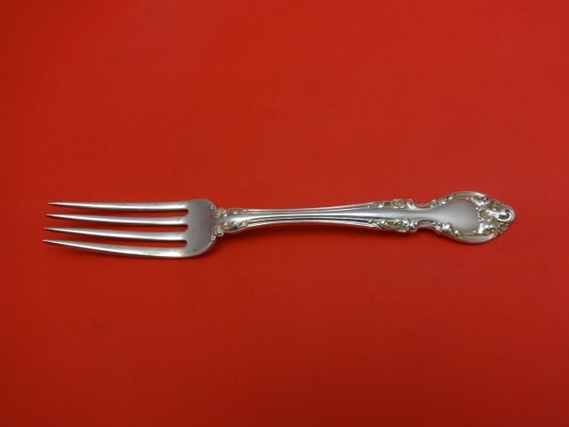 Gorham Melrose Sterling Silver Dinner Fork Vintage Flatware 7 3/4 in (1 of 2)