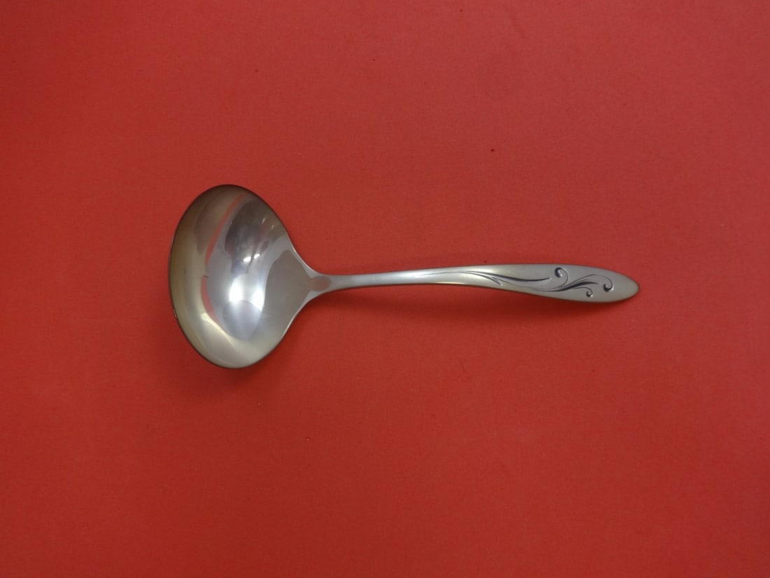 Towle Awakening Sterling Silver Gravy Ladle 6.5 Vintage Serving Piece (1 of 1)