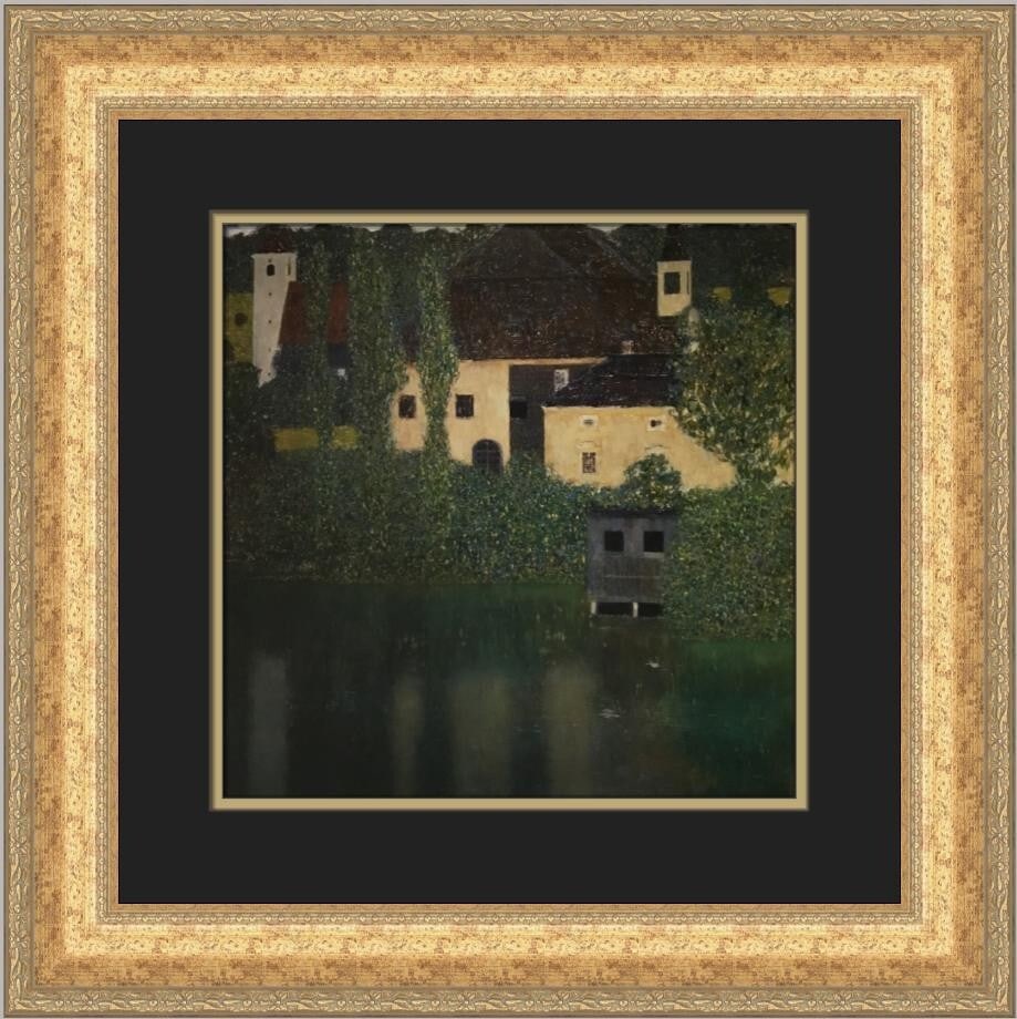 Gustav Klimt Schloss Kammer on the Attersee I Framed Print 20x20 (1 of 2)