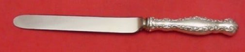 Whiting Louis XV Sterling Silver Breakfast Knife 7.5 Inch Monogrammed (1 of 1)