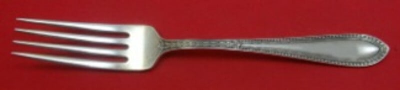 Gorham Edgeworth Sterling Silver Fork 7 1/4 Inch Flatware (1 of 2)