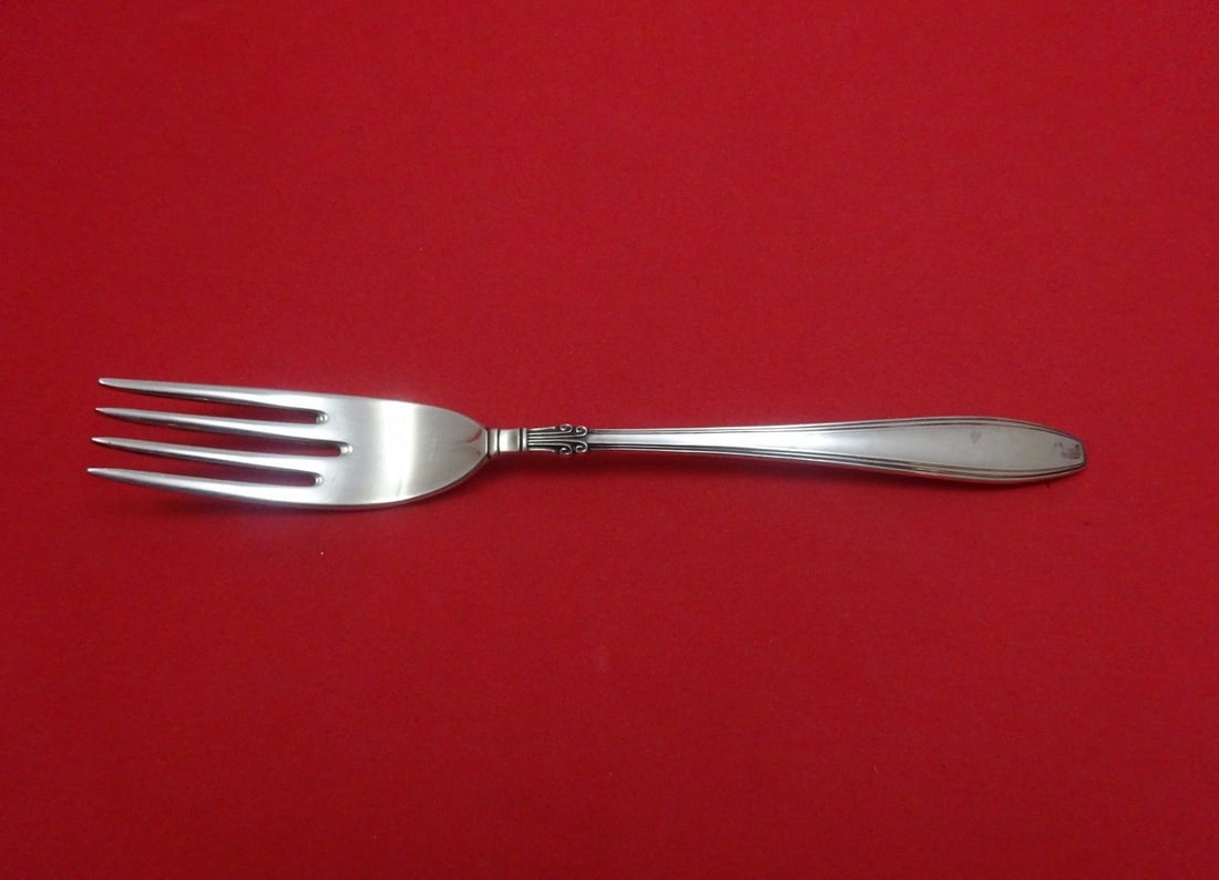 Gorham Nocturne Sterling Silver Fork 7.25 in Classic Design (1 of 1)