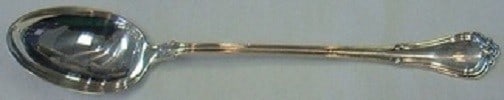 Gorham Villa Norfolk Sterling Silver Stuffing Spoon 12.5" Monogrammed (1 of 1)
