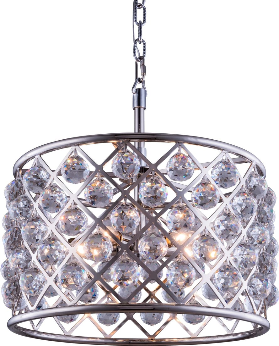 Elegant Madison Pendant Lamp Royal-Cut Crystals Victorian Style (1 of 1)