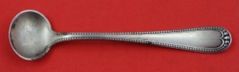 Gorham Newcastle Sterling Silver Salt Spoon Master 3.75 Inch (1 of 2)