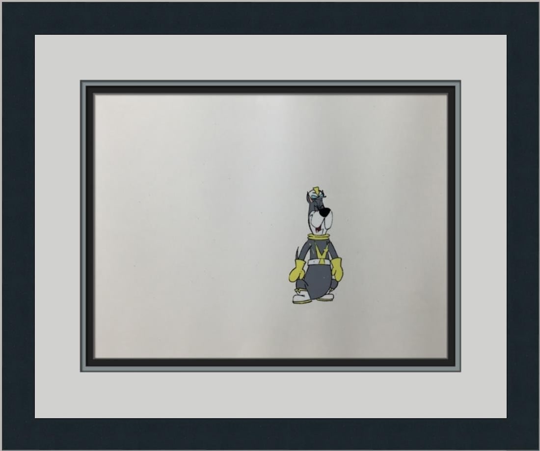 Astro Animation Cel From The Jetsons Hand Painted Hanna-Barbera Production Art: Astro Animation Cel From The Jetsons Hand Painted Hanna-Barbera Production Art This is an original hand-painted animation production cel featuring Astro from the classic Hanna-Barbera series, The Jets