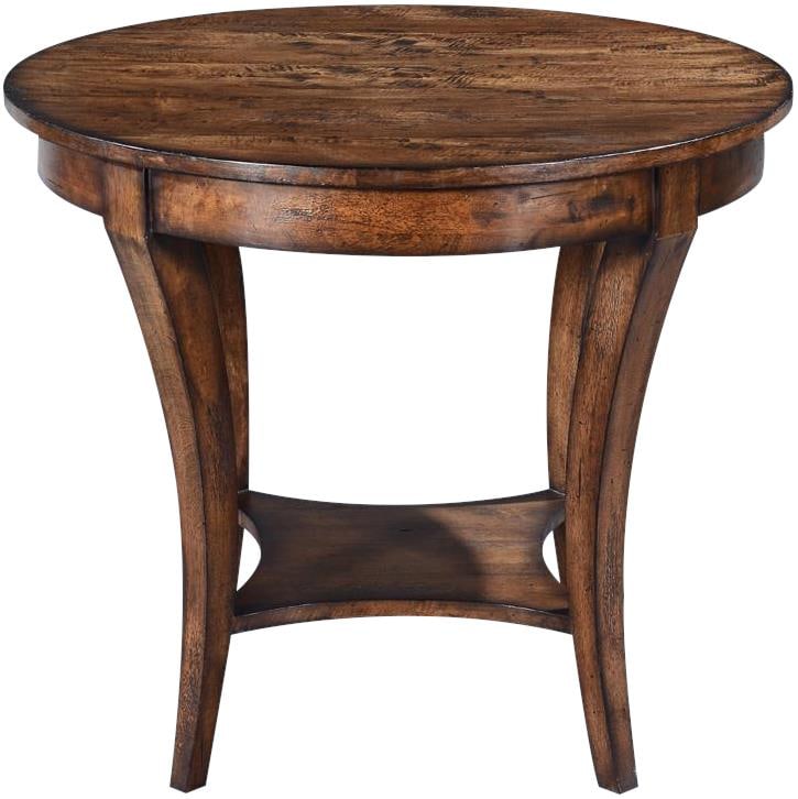 Rustic Pecan Ballard Solid Mango Wood Side Table (1 of 3)