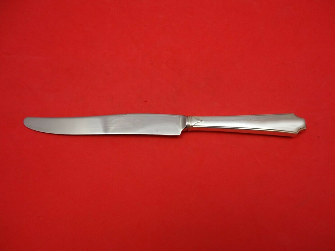 Whiting Jenny Lind Sterling Silver Dinner Knife 9.5 Inch Antique (1 of 2)