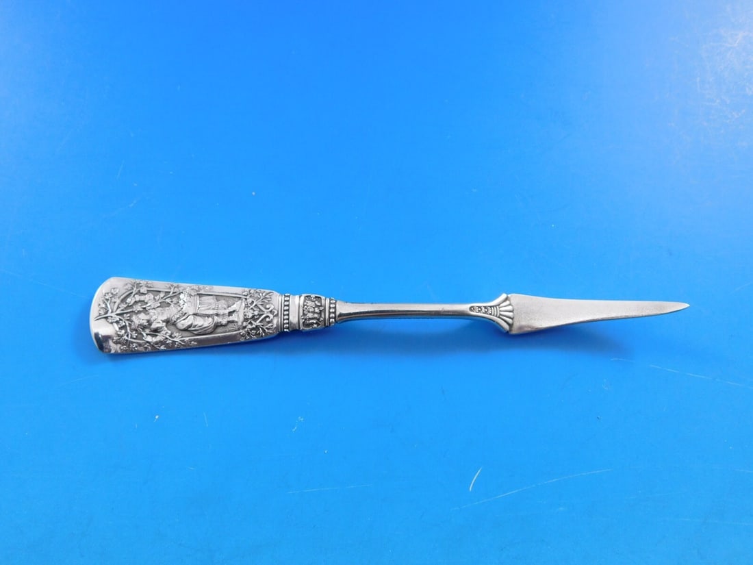 Gorham Fontainebleau Sterling Silver Nut Pick 4.625 Multi-Motif (1 of 5)