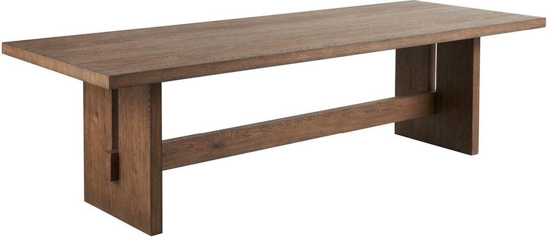 Universal Eden Dining Table Medium Brown 108 x 40 Modern Design (1 of 6)